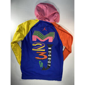 Jordan Colourblock 23 Logo Men's Hoodie Large